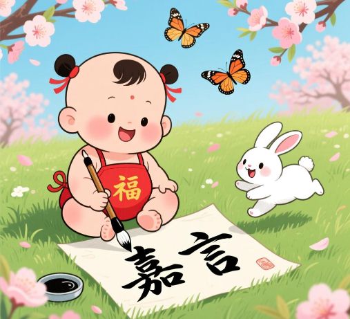 宝宝起名字最后一个字大全：精选高分字库推荐